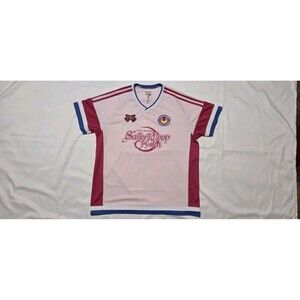 Sailor Moon Crystal Box Lunch Soccer Jersey Shirt Womens  Pink Anime Manga Sz 2x